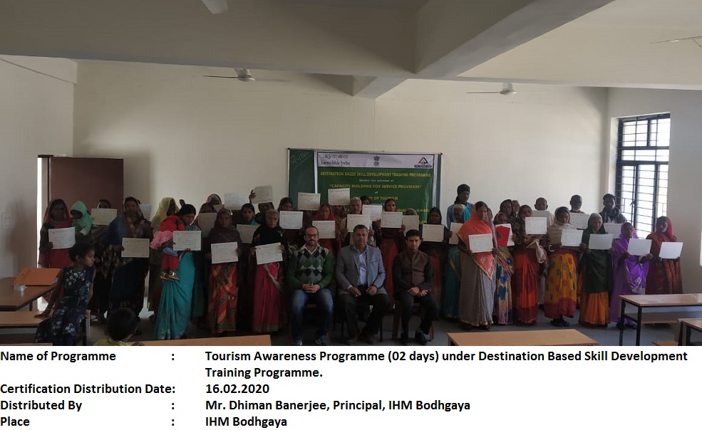 Tourism Awareness Programme (Batch II)